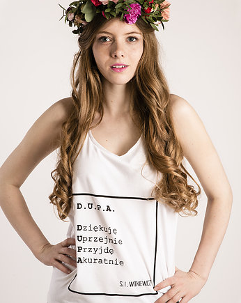 Top z cytatem, Witkacy, "D.U.P.A.", Golden Lips