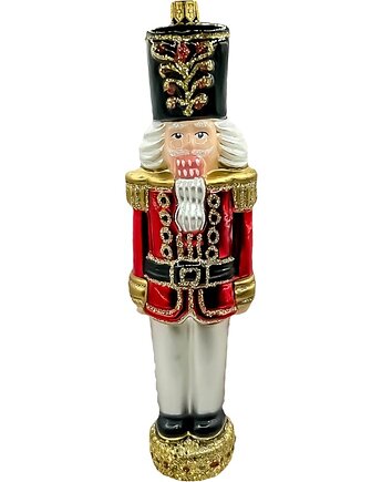 Bombka choinkowa szklana: Dziadek do orzechów: duży, Syn Bombkarza