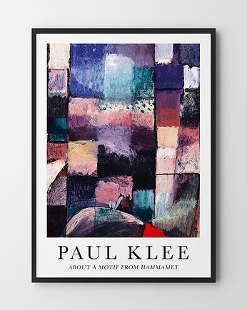 Plakat Paul Klee Hammamet, PAKOWANIE PREZENTÓW - Papier do pakowani
