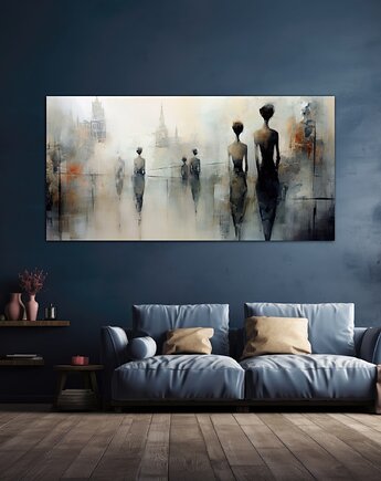 Wiktoriańska Praga - Plakat - Impresjonizm, Loft, Black Sapphire Art