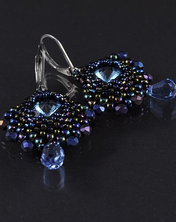 Kolczyki Swarovski Pawie oczko, Izziland