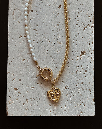 Naszyjnik Łańcuszek i Perły, Chmolowska Jewellery