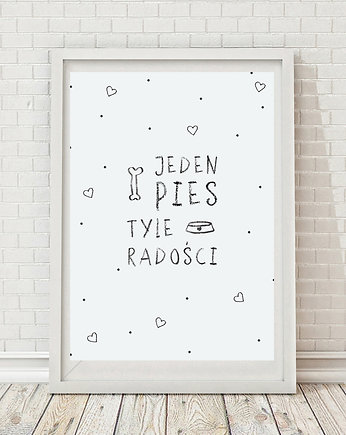 Plakat Pies | A3, Milo Mi