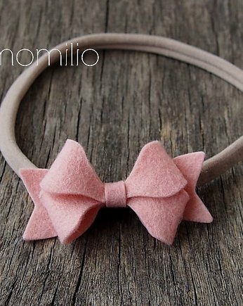 Opaska do włosów Butterfly Bow Blushing Bride, Momilio