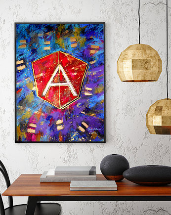 Angular - plakat 50x70 cm, Katarzyna Radzka