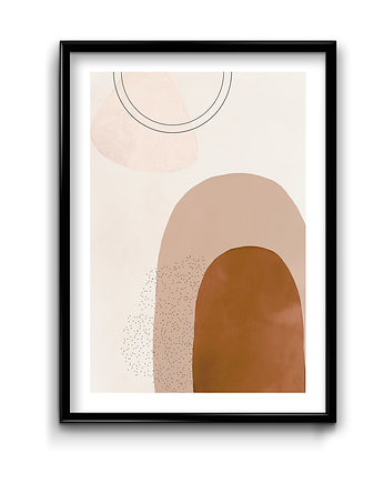 Plakat Abstract Beige No.1, Bury Lis