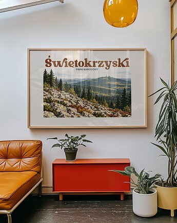 Plakat Świętokrzyski Park Narodowy - Druk Pigmentowy, DAPIDOKA