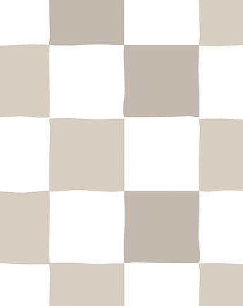 Tapeta dla dzieci Szachownica  "Beige Chess ", Humpty Dumpty Room Decoration
