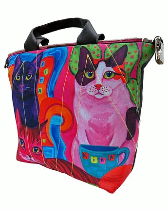 Art MIMA bag SHORT & Oksana Chumakova print, MIMAbags