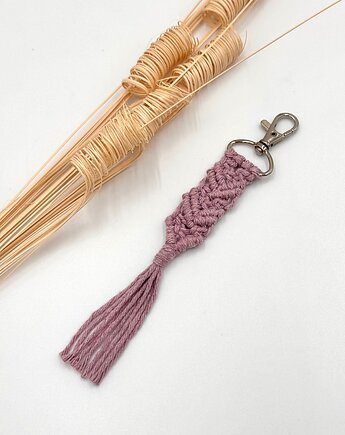 Zawieszka/brelok makrama, wu handmade