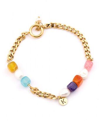 Bransoletka na nogę - Perły i Agaty, Kulka Bransoletki