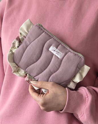 Kosmetyczka falbanka kwiatowa, mi.KREO