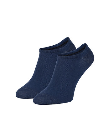 Granatowe stopki, ciemne skarpetki stopki BASIC - DEEP NAVY, ZOOKSY