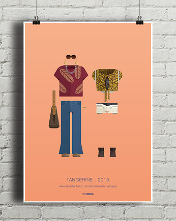 Plakat Tangerine , minimalmill