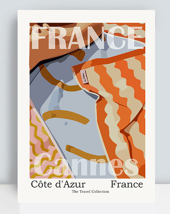 Plakat Cote d'Azur, Project 8