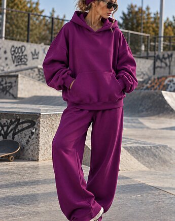 Spodnie - 330 GSM PLUM, SOREXWEAR