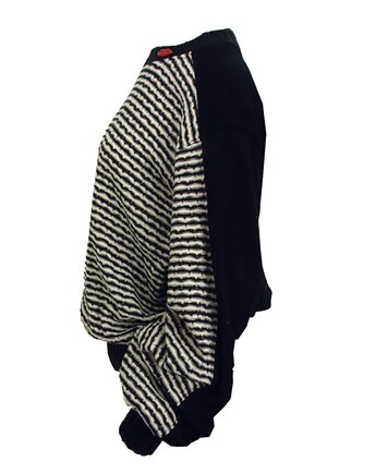 Bluza ze strukturalnym sweterkiem i mohairem, LaRime concept