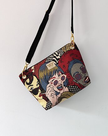 Torebka R U T H Party Time2 - żakardowa torebka midi, Słodkiego Miłego Szycia