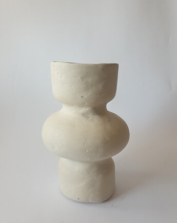 Wazon Balezar kolekcja KREDA papier-mache 19/12 cm, naniby