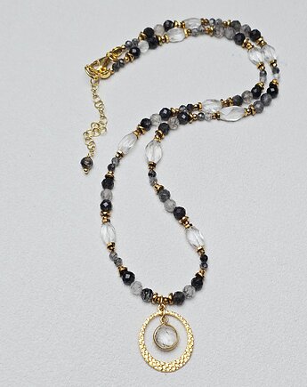 Naszyjnik z Kwarcem Rutylowym, ILEA