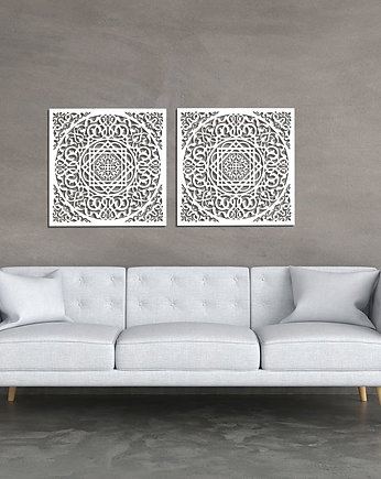 AŻUROWY PANEL DEKORACYJNY, MAROKAŃSKA ROZETA, DEKORACJA ŚCIENNA 3D,ORNAMENT, , ORNAMENTI