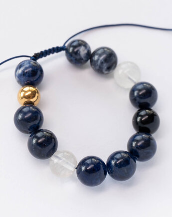 Bransoletka z dużych kamieni, Flow handmade