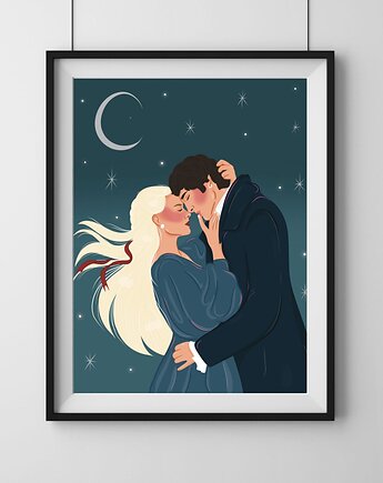 Plakat "Wichrowe wzgórza, Maya Design