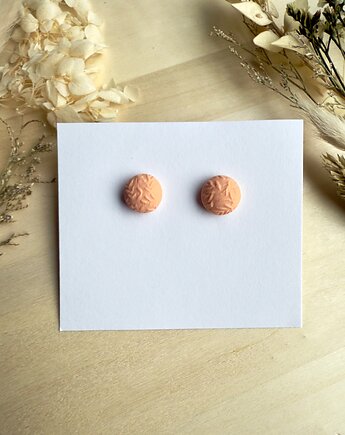 Kolczyki 3D Kule Roślinne, freska