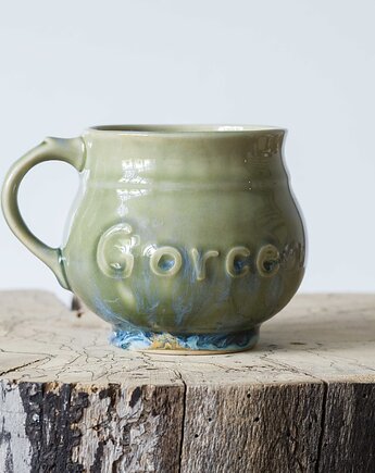Kubek baryłka GORCE, studnia ceramiczna