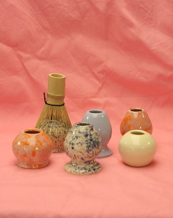 Podstawka ceramiczna pod chasen. Podstawka matcha, Lvvia ceramics