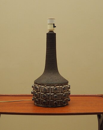 Lampka ceramiczna, duński design, lata 70, produkcja: Dania, Przetwory design