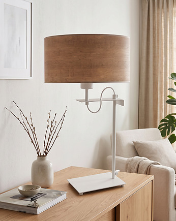 Lampka nocna do sypialni w stylu skandynawskim ALASKA ECO, LYSNE