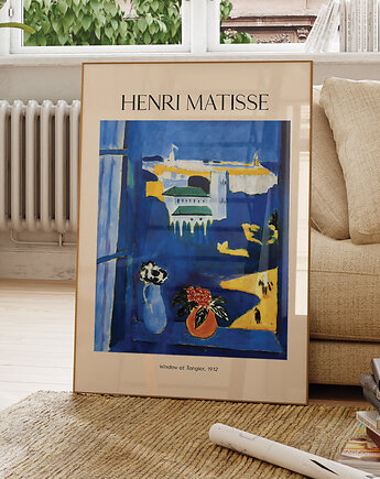 Plakat Reprodukcja Henri Matisse - Okno na Tangiers - The Window at Tangier, OSOBY - Prezent dla emeryta