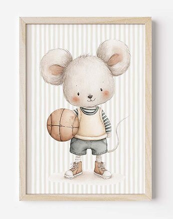 Plakat Na Ścianę Dla Dzieci Sport nr. 9, Dekoracjan