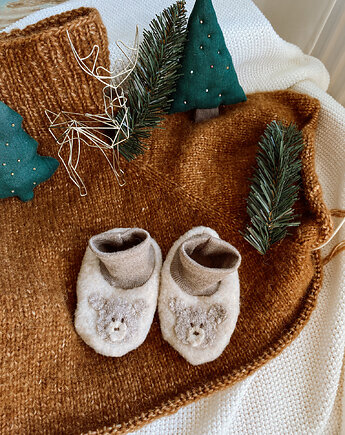 Niechodki MISIE 3-6M, Maniunie hafty
