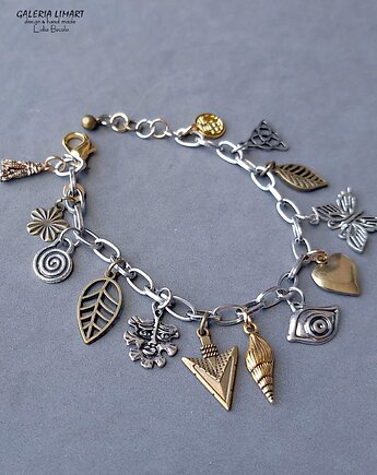 Bransoletka w stylu BOHO z przywieszkami uroczy prezent dla miłej osoby, Galeria Limart