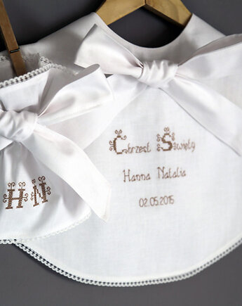 Szatka do chrztu + okapnik na świecę, mimimali