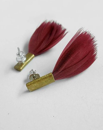 PIÓRKO kolczyki, Katarzyna Kaminska ART