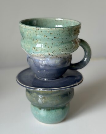 Dripper Sky&Waves, ewi_pottery