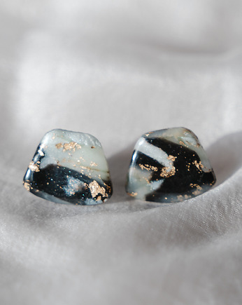 Kolczyki sztyfty JADE, rękoczyny