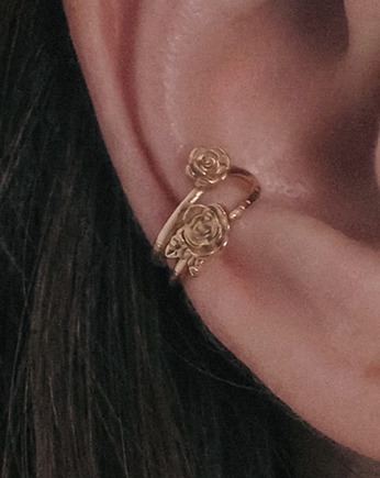 Nausznica róże kolczyk, Vander jewelry