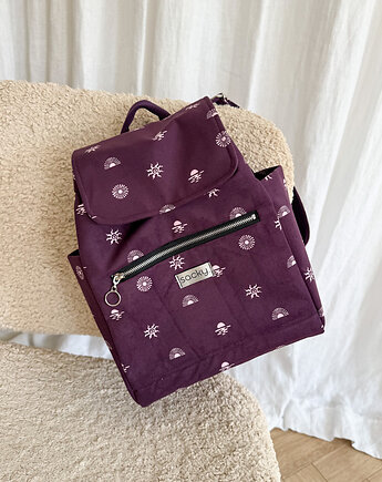 Plecak welurowy lucky sunset (Różne rozmiary), sacky bag