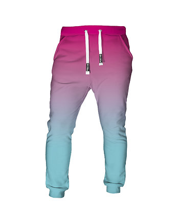 DR.CROW Spodnie Fullprint Ombre Mint Pink, DrCrow