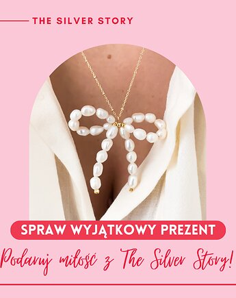 Naszyjnik kokardka z pereł, THE SILVER STORY