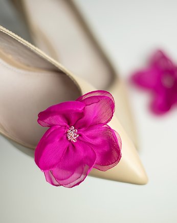 Klipsy do butów Coquet - Fragile Flower / Fuchsia, Coquet