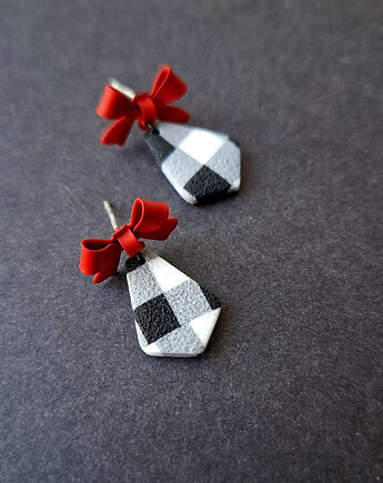 Kolczyki mono kratka no9, Motywator Eweliny