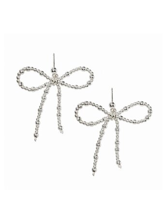 Kolczyki  Kokardka srebro, Vander jewelry