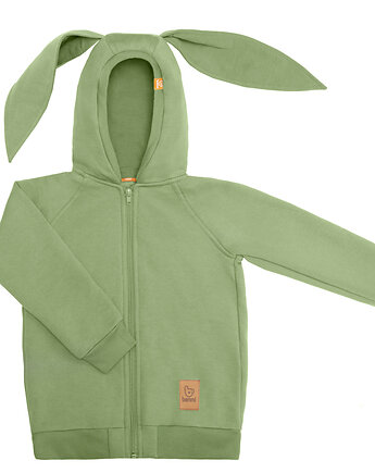 Bluza z uszami królika - pistacja, Benni