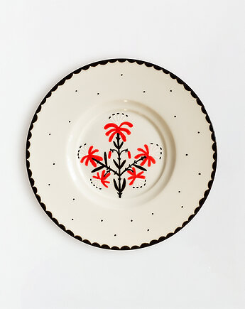 Talerz na ścianę - lilie, EMPE artstudio