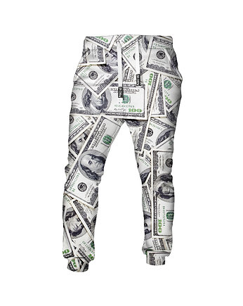 DR.CROW Spodnie Fullprint One Hundred Dollars, DrCrow